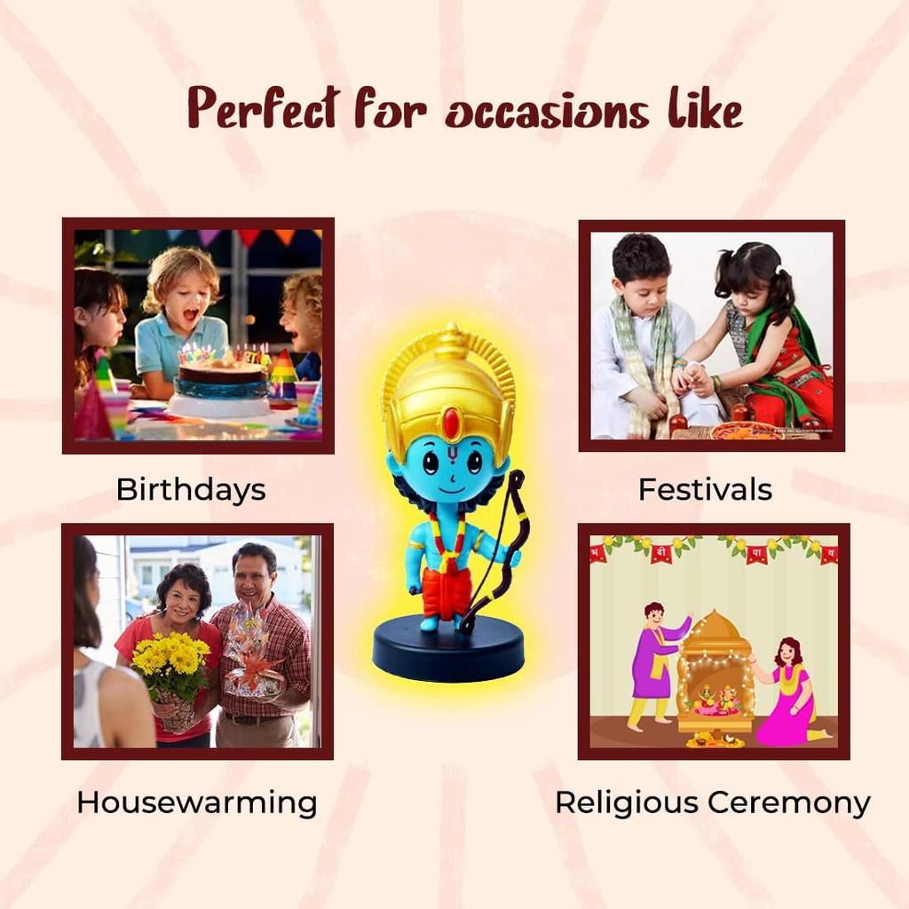 BUDDYZ Bobblehead Shree Ram