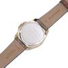 Coach Greyson 36mm Women's Watch with Yellow Gold Dial, Leather Strap, and Signature C (14504111)