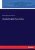 Kniha Classified English Prose Fiction