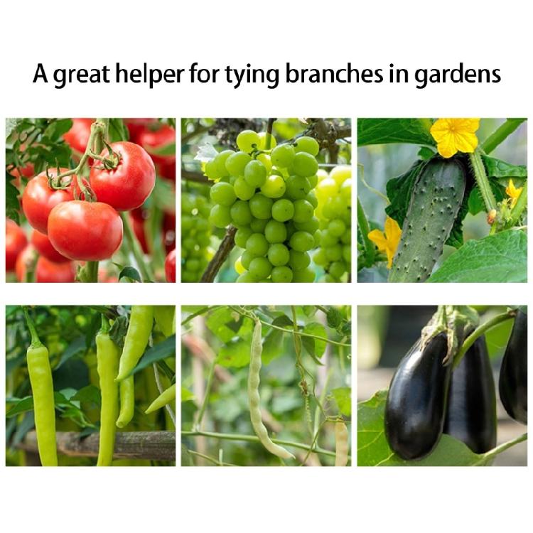 Plant Tying Machine Plant Vine Tying Machine Garden Tape Tying Tool for Vegetables Grape Cucumber Tomato Flower Peppers