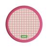 Round Plaid Hard Diatom Mud Coffee Tea Coaster Thermal Insulation Pad Office Non-slip Absorbent Pad