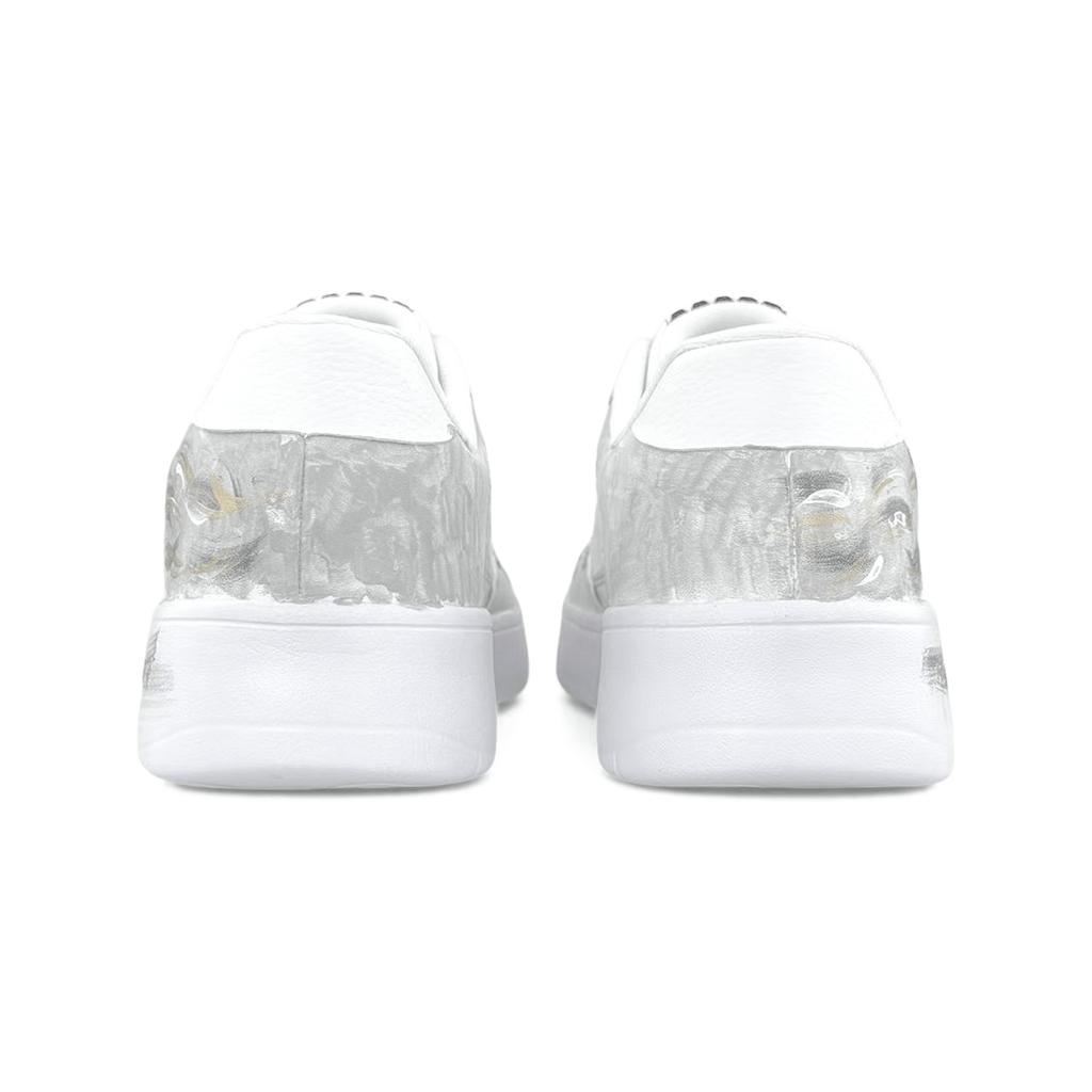 Li Ning Floating Boat Cushioning Abrasion Resistant Low Top Skateboard Shoes Unisex White AGCS419-1(Team1556-)