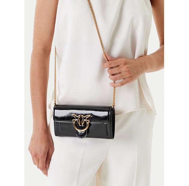 Tasche PINKO Love One Wallet C AI 23-24 PCPL 100062 A10I schwarz