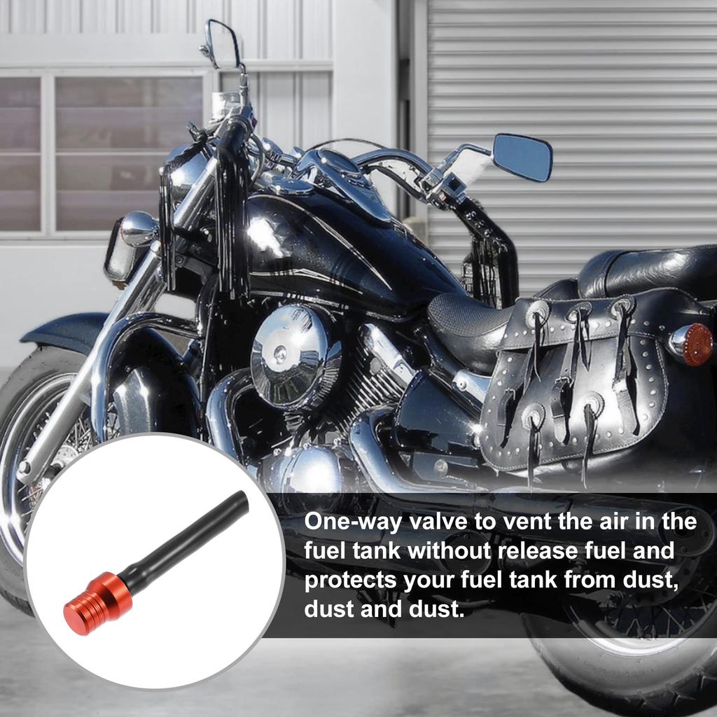 ACROPIX Gas Cap Gas Fuel Tank Cap Vent Breathing Tube Hose Universal Fuel Tank