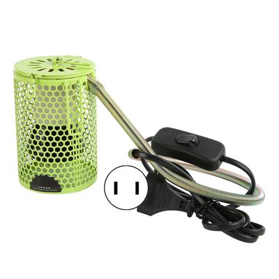 Reptile Heat Lamp Multifunction Ceramic Reptile Heat Lamp Bulb with Lampshade for Reptiles Frogs