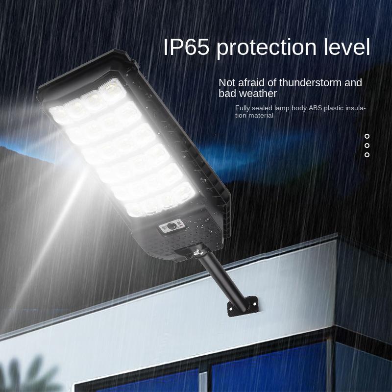 Outdoor garden light, LED rechargeable human body sensor light,wall lighting, super bright, integrated street light,solar energy