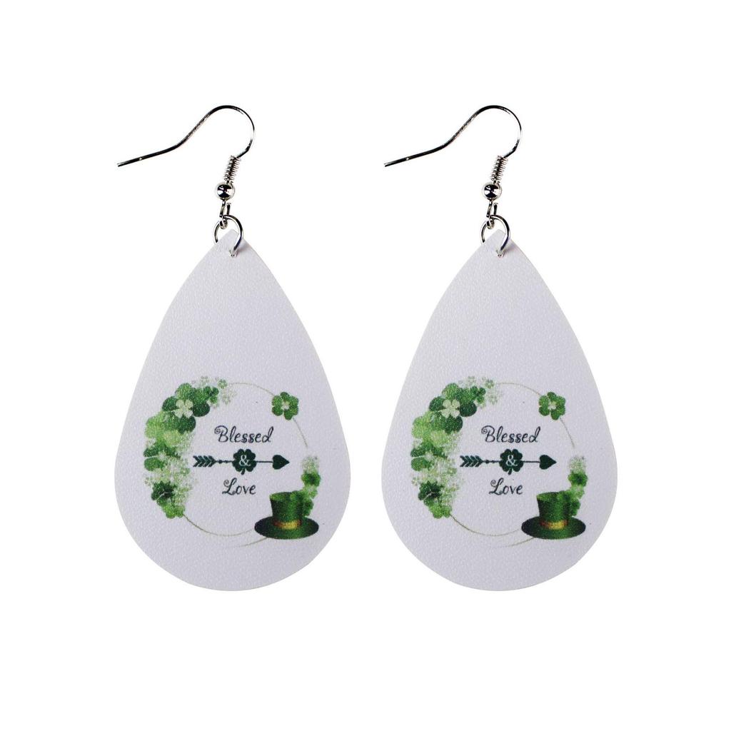 Stylish PU Leather Earrings: Creative Designs & Shapes