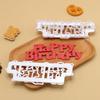 Happy Birthday Letter Shape Cutting Mold Fondant Mold Baking Cake Decoration Tool