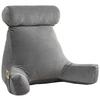 Bed Reading Pillow Backrest Lumbar Support Arm Seat Lounger with Neck Cushion