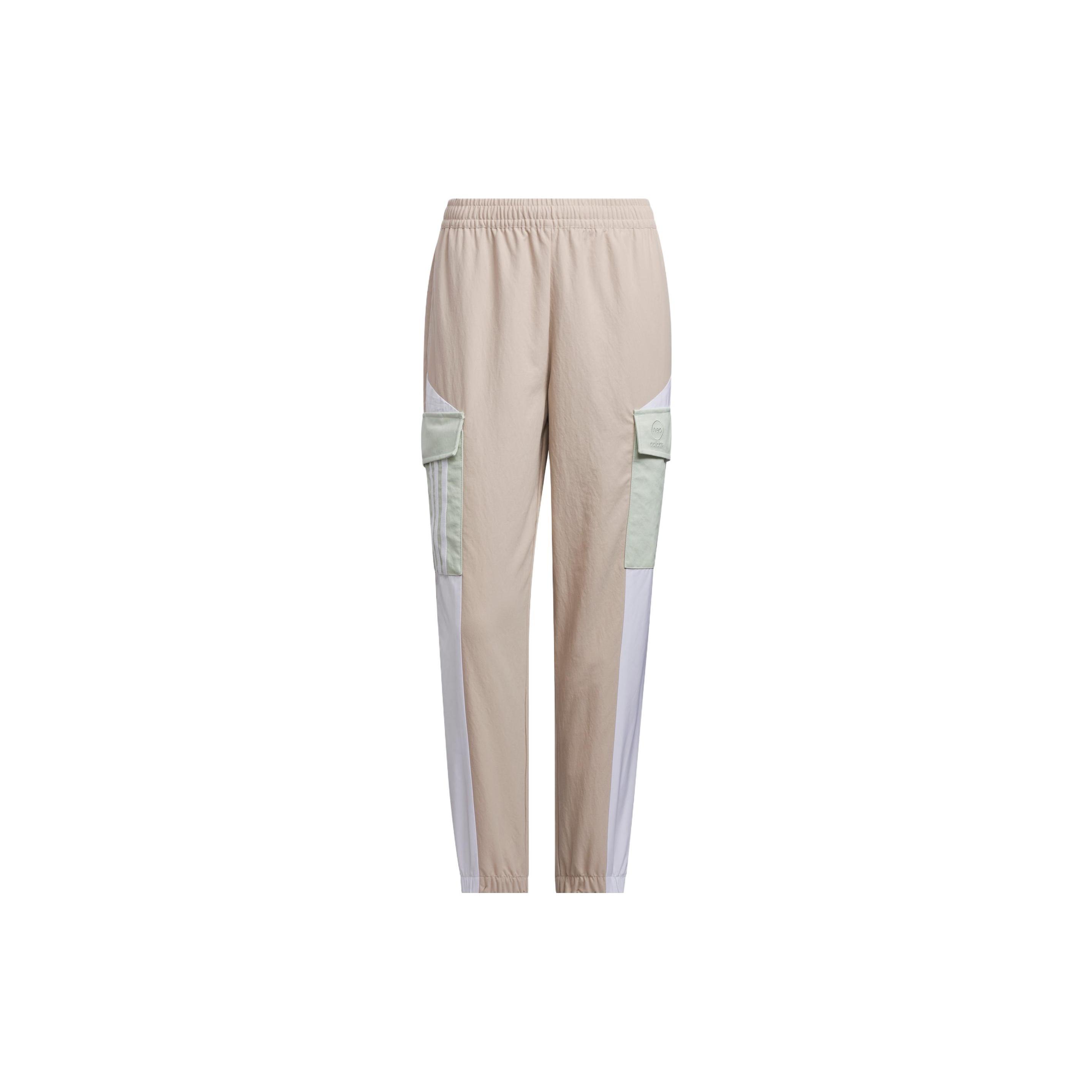 (WMNS) adidas Neo Basketball Pants Asia Sizing Beige Women s IK3435 XL