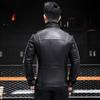 Spring and Autumn New Leather Jacket Men's Jacket Motorcycle Clothing Thin Slim Jacket