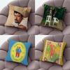 Bad B-Bunny Debi Tirar Mas Fotos D-Dtmf Pillow Case Silky Short Plush With Invisible Zipper Dustproof Sofa Cushion Home Decor