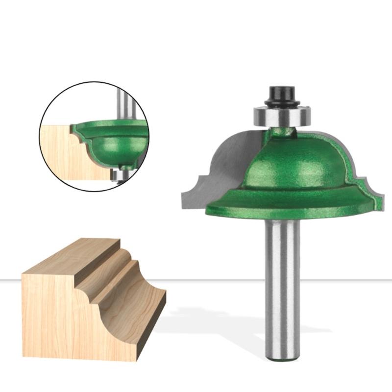 Premium Wood Engraving Router Bit 8mm Shank with Multiple Shape Cutters for Detailed Carving Slotting Tasks