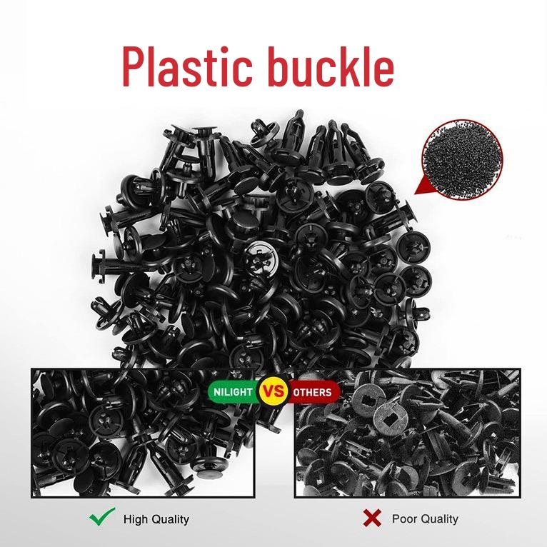 100 BUC Reținătoare Asortate pentru Toyota/Lexus Apărătoare Inferioară Motor Elemente de Fixare cu Apăsare