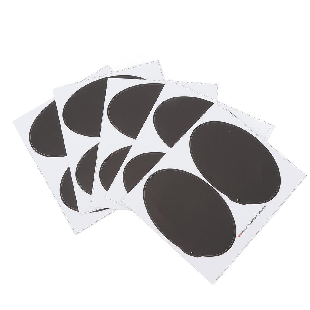 5 Pairs Bike Tire Valve Cover Sticker Professional Matte Sealing Wheel Tire Sticker for Road Mountain Bike Accessories