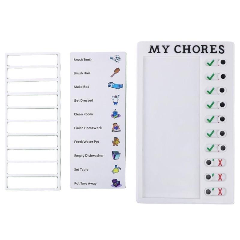 Daily Task Planning Board Wall Hanging Memo Plastic Board Student Task Boards
