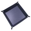 Square/Hexagonal Tray Bar Nightclub Game Board Folding PU Nightclub Game Board Leather Plate Desktop Storage Box