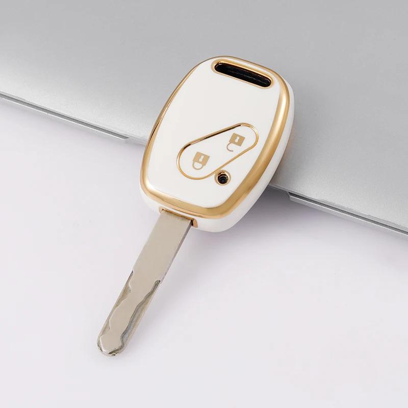 

2/3/4 Buttons Car Remote Shell Holder Fob For Honda Accord Civic CRV CR-V Pilot Insight Ridgeline TPU Key Case Cover Accessories