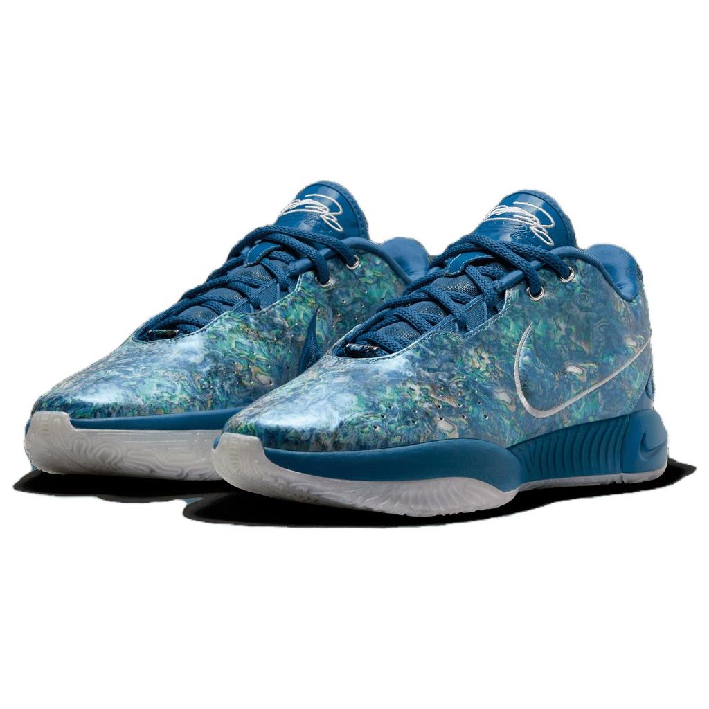 Nike LeBron 21 EP Abalone Herren Sneaker Blau Industrial-Blau Court-Blau FN0709-400