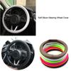 Car Silicone Steering Wheel Cover For Suzuki SX4 SWIFT Alto Liane Grand Vitara Jimny S-cross Spacia Splash Kizashi Wagon R IGNIS
