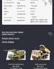 Children's Military Tank & Rocket Building Blocks Kit - Interlocking Toy for Boys