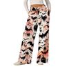 Women's Halloween Printed Fashionable Loose Casual Wide Leg Pants