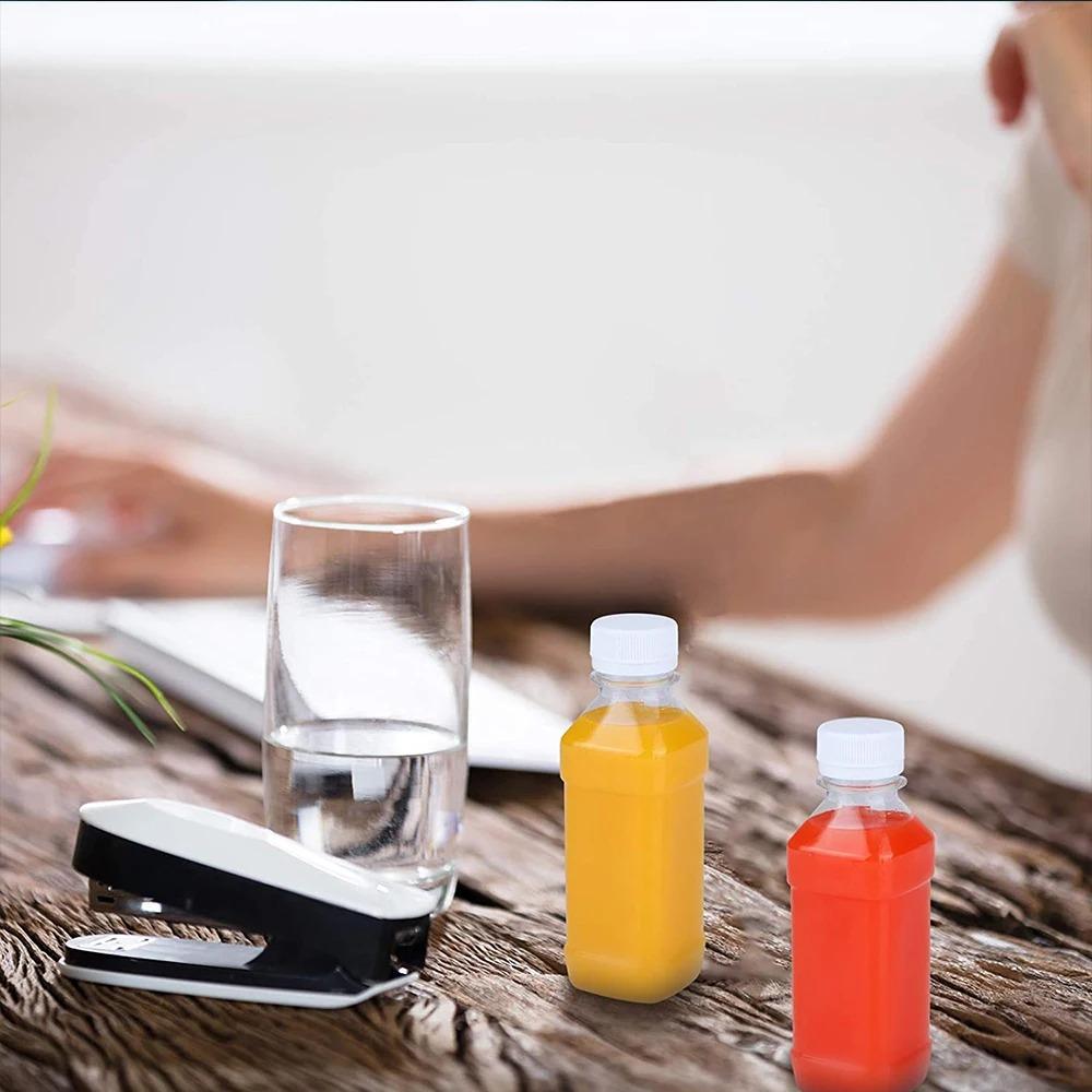 5Pcs 100ml Plastic Empty Bottles Multi-Function Milk Bottles New Portable Beverage Bottles