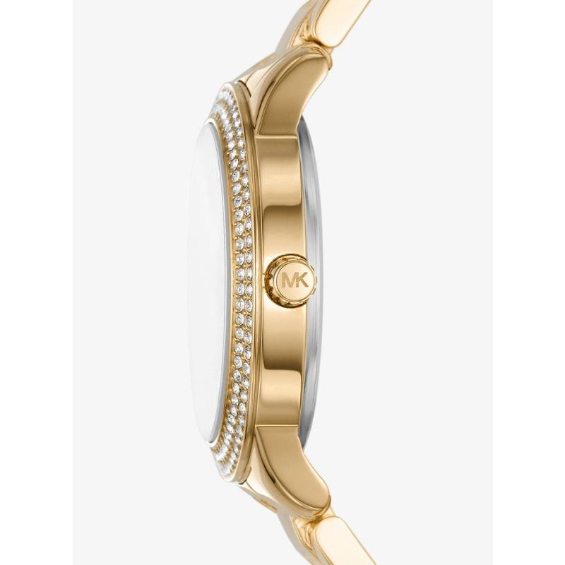 Michael Kors Slim Runway Rose Gold-Tone Stainless Steel Ladies Watch MK1057