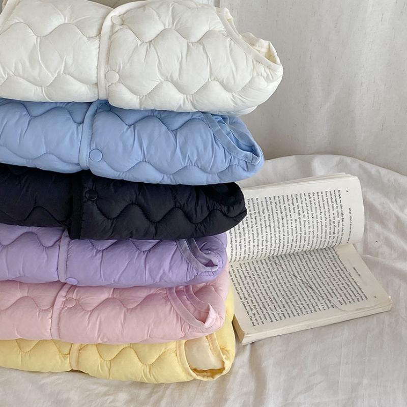 Children's Down Cotton Vest Baby Autumn and Winter New Vest Boys and Girls Vest Middle and Small Children Spring and Autumn