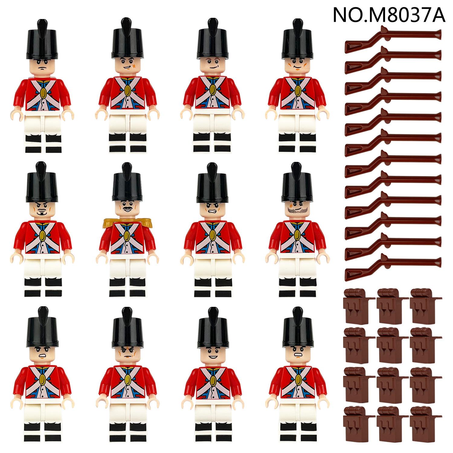 Superior-Grade M8157 High-Standard Royal High-Standard Navy King Superior-Grade Guard Premium-Quality Figureure Cross-Border First-Class Children