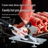 Mutton & Meat Manual Slicer: Household & Commercial Use for Frozen or Cooked Meat, Shaver, and Vegetable Cutter.
