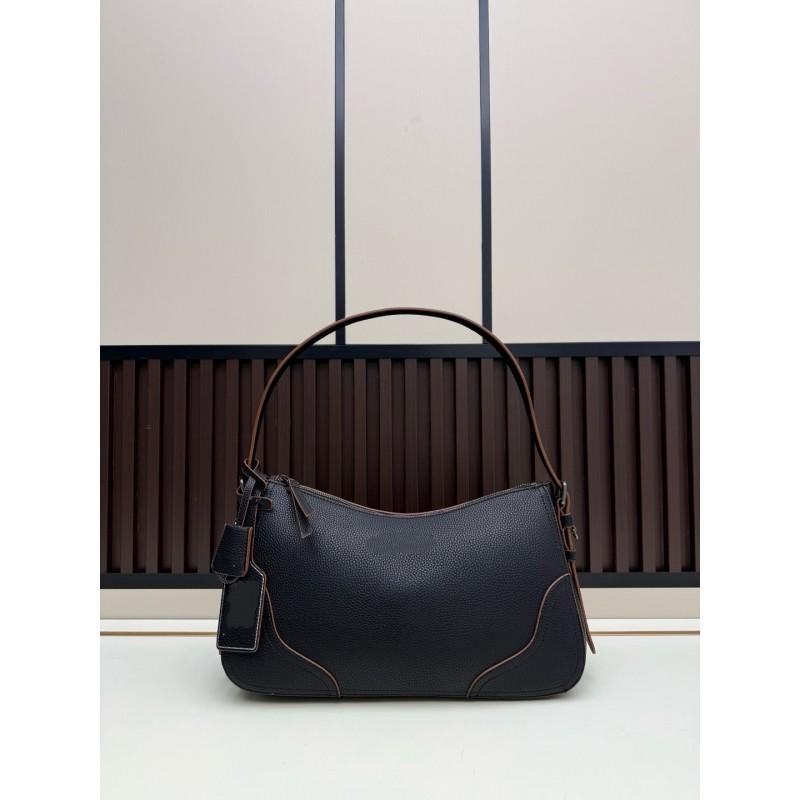 Womens 26 Hobo Bag Genuine Leather Crossbody Shoulder Handbag Large Size Versatile Fashion