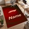 F1 (14) Personalized Name Office Carpet Stylish Decor for Living Room Bedroom Kitchen