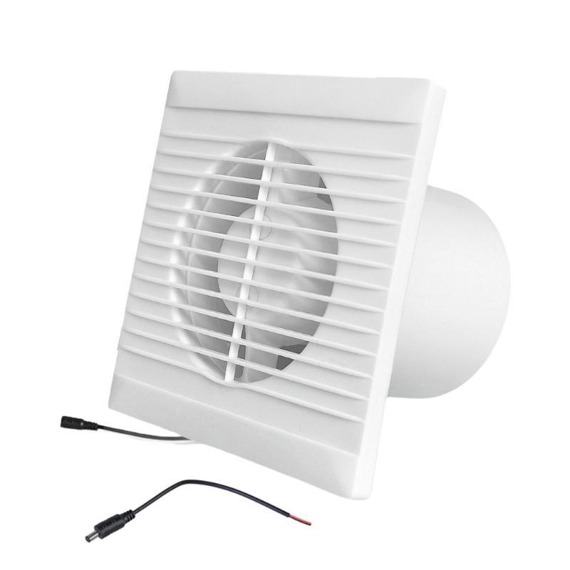 652F Wall Mount 12V2.4W Exhaust Fan High Speed Ventilation Systems Fan for Greenhouse Shed and Garage Air Circulations Fan