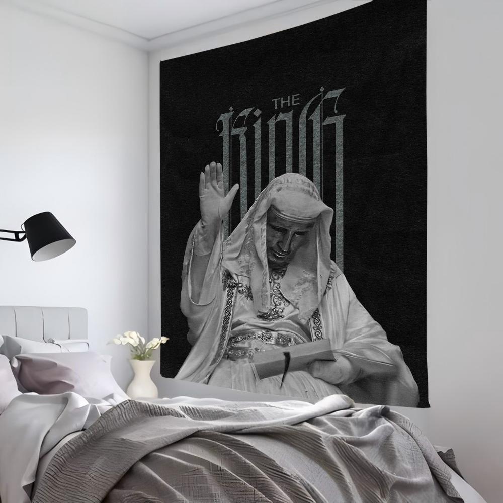 Opia King Baldwin IV Inf Baldwin Tapestry Room Decor Wall Cloth Party Hanging Background Room Decor Baby Room