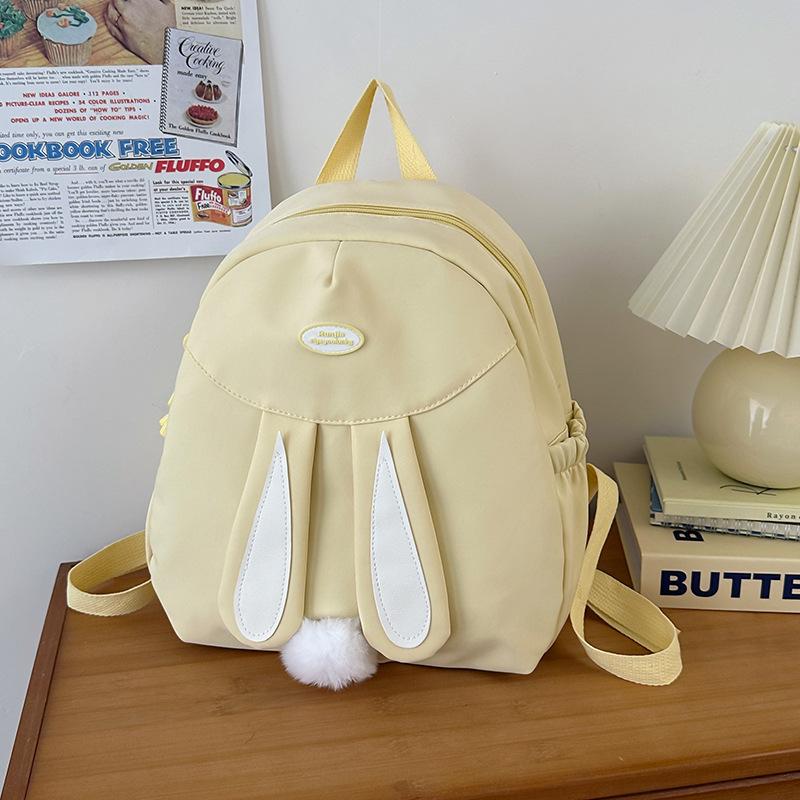 

Новый детский мини-рюкзак для веселья, маленькая школьная сумка, повседневный легкий рюкзак высокой ценности, милый студенческий рюкзак с кроликом для девочек