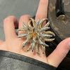 Versatile Ring Trendy Glitter Inspired Design With Comfortable Elastic Band Finger Jewelry For Everyday Use