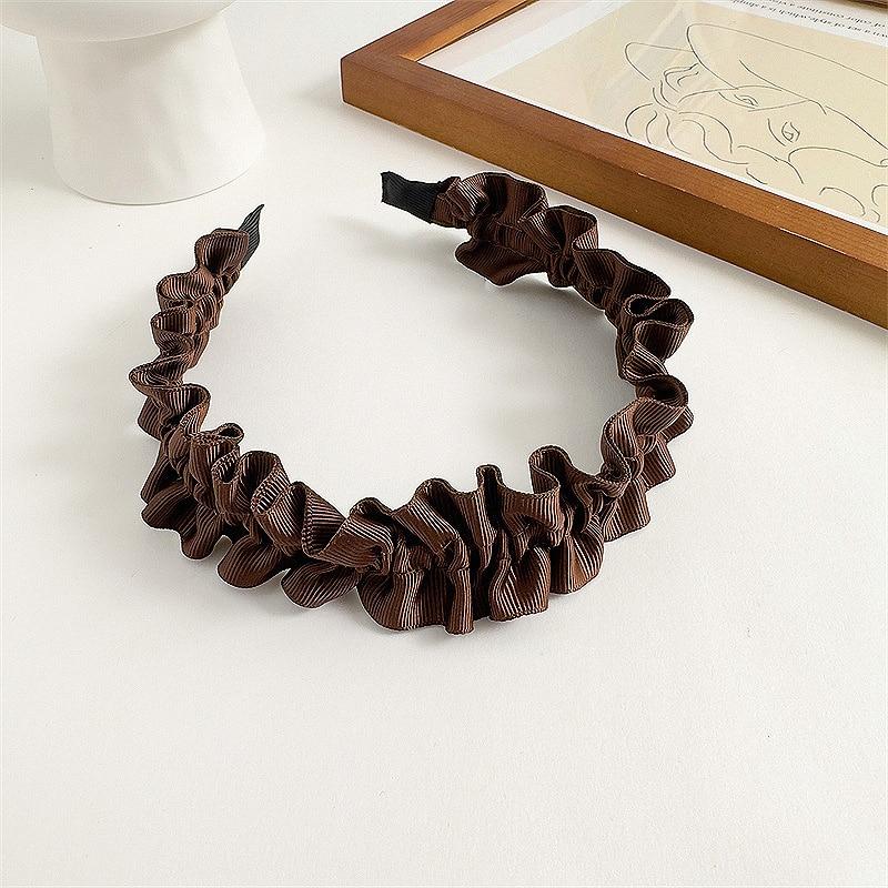2023 Fashion Hair Bands Hair Hoops Korean Solid Color Headbands Designer Wide Hairband For Women Girls Hair Accessories Headwear