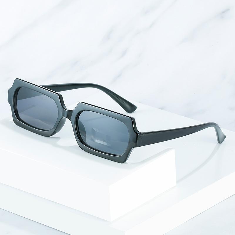 Polygonal Small Frame Sunglasses Candy-Colored Sunglasses Women'S Trend Glasses