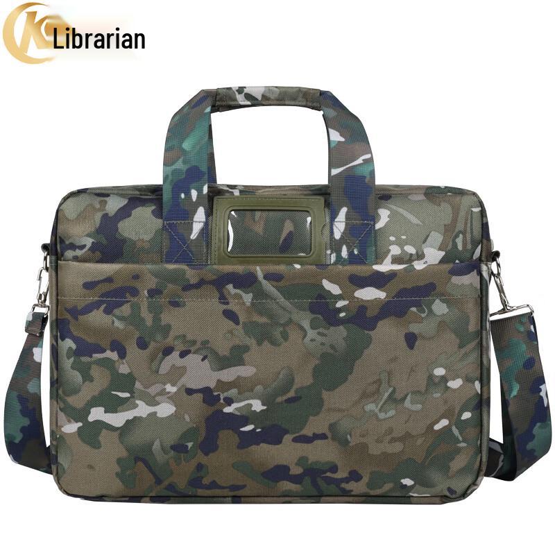 Kuzhe Versatile Camouflage Laptop Messenger Bag