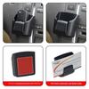 2/4Pcs Car Key Holder Clip Car Interior Storage Box Dashboard Organizer Adhesive Mount For Card Key Rack Universal Fit