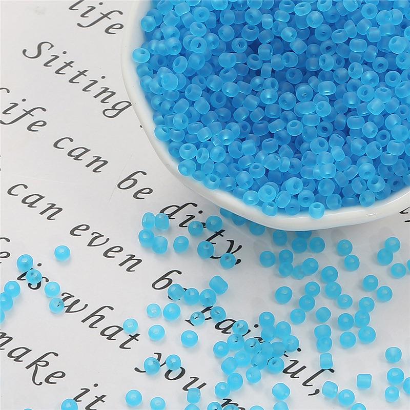 Frosted Transparent Rice Beads for DIY Bracelets, Necklaces, Hairpins, Tassels