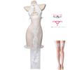 Cosplay Sexy Cheongsam Chinese Dress Lingerie Dress Leather Style PU Babydoll Chinese Dress Style See Through Bondage Bodycon Enamel PVC Queen Cute