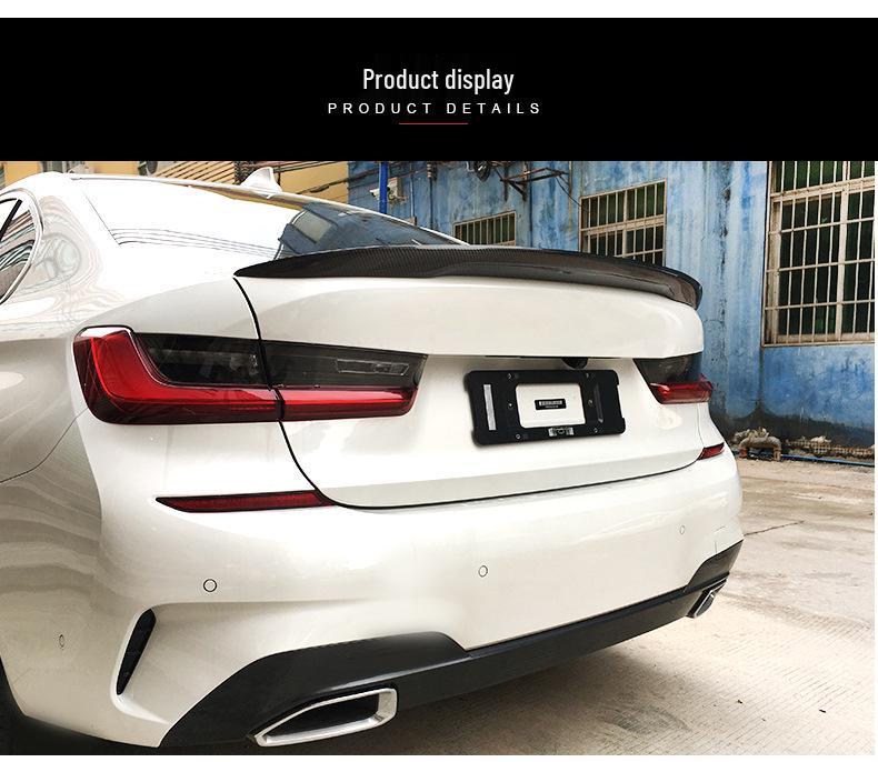 BMW 3 Series G28/G20 MP Style Rear Carbon Fiber Ducktail Spoiler