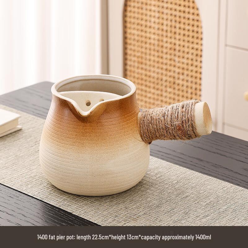 Penguin Tuan Tuan Ceramic Milk Tea Roasting Pot & Tea Set
