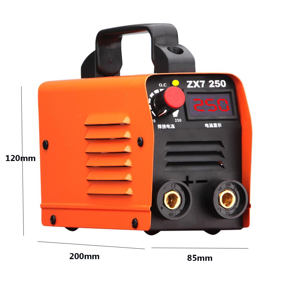 Nový přenosný mini obloukový svářecí stroj IGBT DC invertorový obloukový svářečky Ruční elektrická svářečka pro domácnost 200*85*120mm