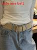 Vintage Pu Leather Wide Belt Fashion Accessory For Casual Wear