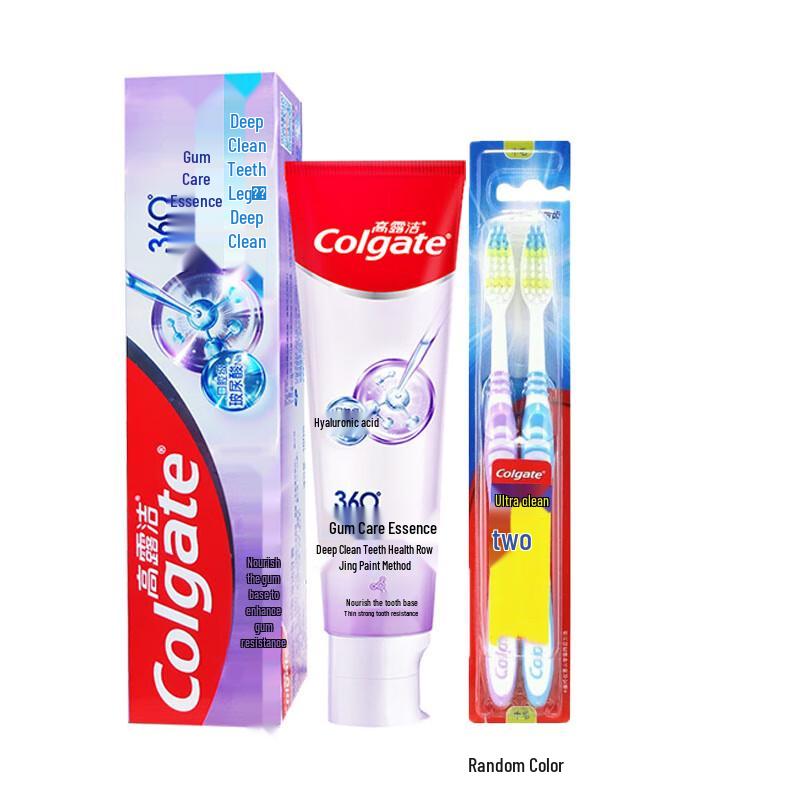 

Colgate 360 Charcoal Deep Clean Toothpaste & Toothbrush 2-Pack