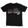 Retro F3 Spyder T-shirt pro motocykl se 3 koly 100% bavlna Kulatý výstřih Krátký rukáv Letní Ležérní Pánské tričko Jezdec Streetwear - Pánské...