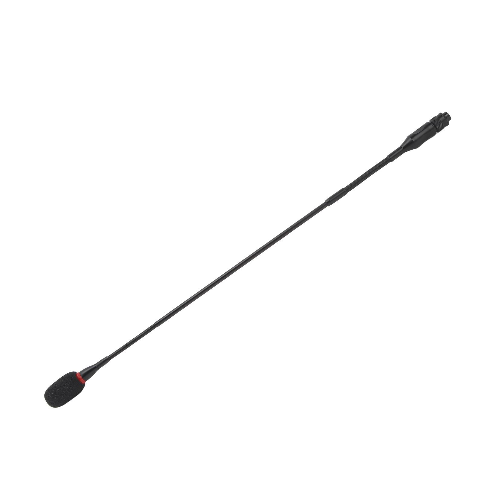 

Микрофон на гусиной шее 59 см 4 отверстия алюминиевый сплав гибкий конденсаторный микрофон для встреч видео